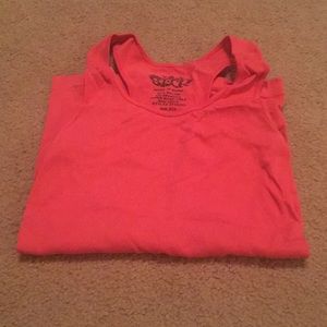 Racerback fitted tank top